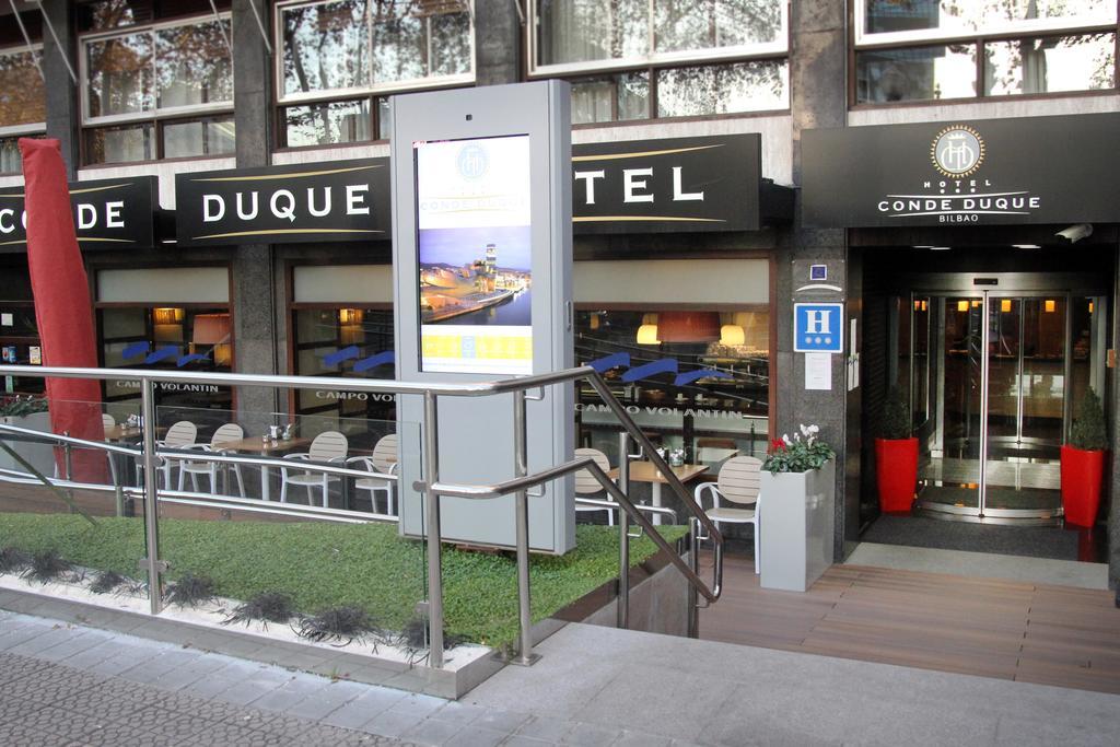 Hotel Conde Duque Bilbao Bagian luar foto