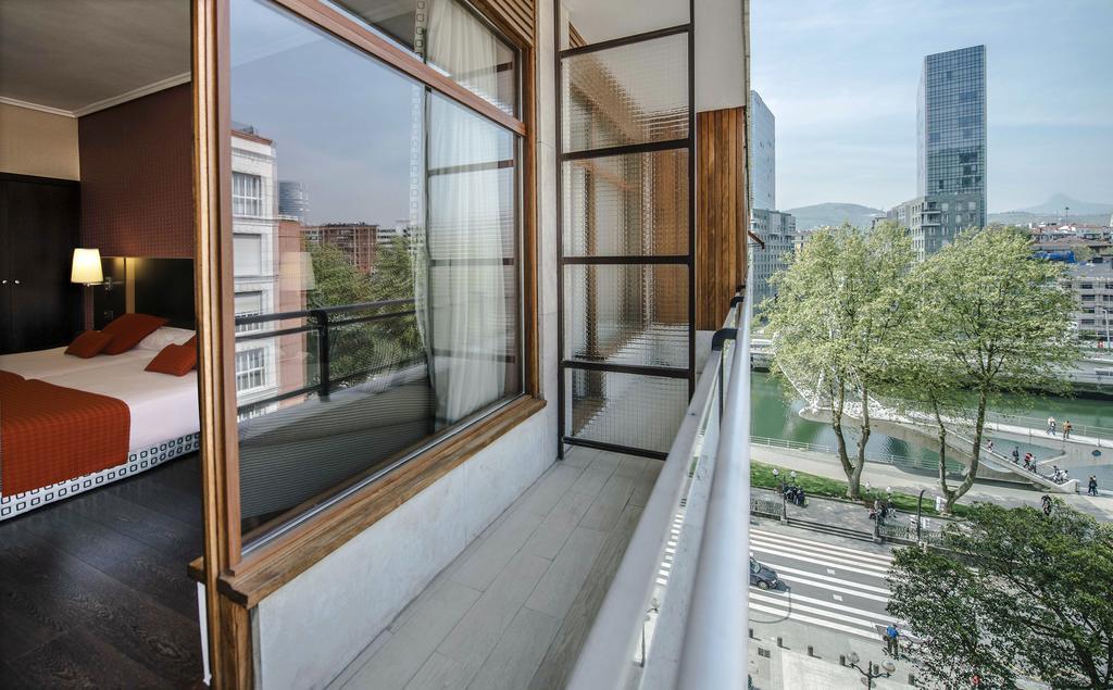 Hotel Conde Duque Bilbao Bagian luar foto